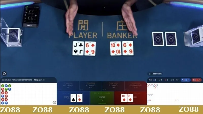 Một số bí kíp chơi Live Casino ZO88 hiệu quả