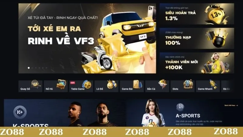 Tải app ZO88