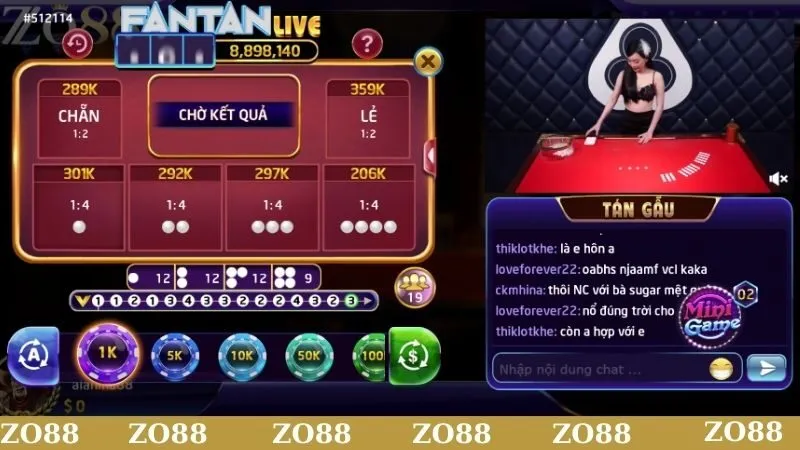 Top game Live Casino ZO88 không thể bỏ qua