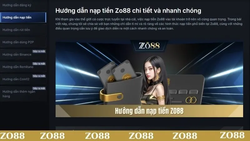 Vì sao nên xem qua chuyên mục hướng dẫn ZO88?